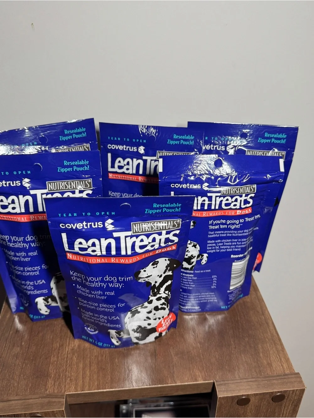 Lean Treats Nutritional Dog Treats - 6 Pack 4 Oz each